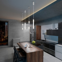 Цена на Подвесной светильник Eurosvet 50210/1 LED белый