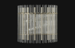 Купить Бра Crystal Lux AURELIO AP2 GOLD+CHROME/TRANSPARENT