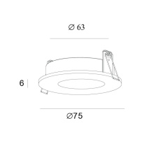 Встраиваемый светильник Denkirs DK2030-WH в интернет магазине Гет Лайт