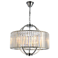 Фото Подвесная люстра Natali Kovaltseva PLAZA 81408/5C CHROME