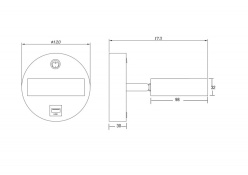 Купить Спот Freya FR10010CW-L6MG