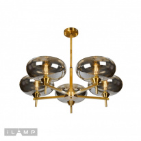 Люстра на штанге iLamp 6607/5 GD в интернет магазине Гет Лайт