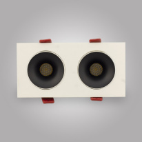 Купить Встраиваемый светильник AM Group AM480-2 BK+WH 15,4W