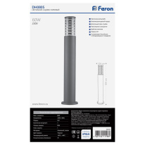 Купить с доставкой по Москве и России Садово-парковый светильник Feron 06303