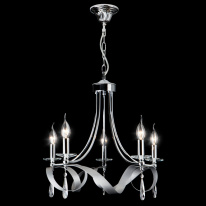 Подвесная люстра Eurosvet 60064/5 хром в интернет магазине Гет Лайт