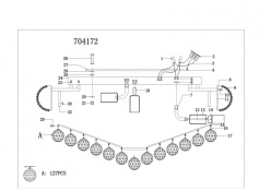 Накладная люстра Lightstar 704172 в интернет магазине Гет Лайт