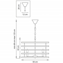 Купить с доставкой по Москве и России Подвесная люстра Lightstar 735050