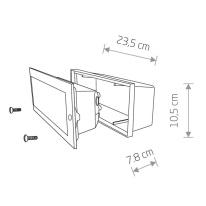 Купить Светильник для ступеней Nowodvorski 4907