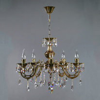 Фото Подвесная люстра AMBIENTE by BRIZZI 8818/5 PB Tear drop