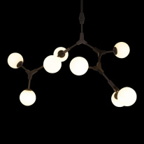 Цена на Люстра на штанге LOFT IT 10191/8 Black