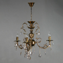 Фото Подвесная люстра AMBIENTE by BRIZZI 8888/3 PB Tear drop