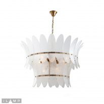 Подвесная люстра iLamp 15602-11 ANB+CL Фото Подвесная люстра iLamp 15602-11 ANB+CL