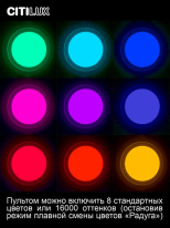 Цена на Накладной светильник Citilux CL734900G