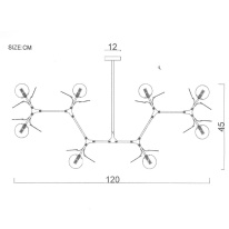 Купить Люстра на штанге ImperiumLoft 191894-26