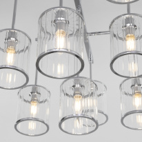 Купить с доставкой по Москве и России Люстра на штанге Eurosvet 60144/10 хром