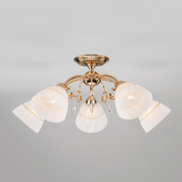 Фото Люстра на штанге Eurosvet 30156/5 золото