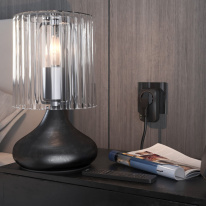 Розетка Elektrostandard 76100/00 Черный матовый в интернет магазине Гет Лайт