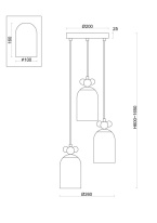 Цена на Каскадная люстра Freya FR5365PL-03CH