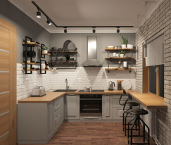 Цена на Подвесной светильник Eurosvet 50097/1 белый/хром