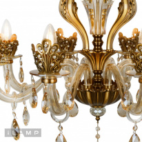 Купить Подвесная люстра iLamp 61078-8 BR