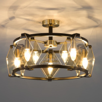 Цена на Люстра на штанге Eurosvet 60116/5 черный