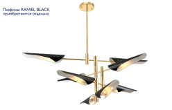 Купить Люстра на штанге Crystal Lux RAFAEL SP8 GOLD