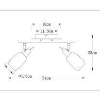 Цена на Спот ARTE Lamp A4590AP-2SS