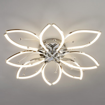 Фото Накладная люстра Eurosvet 90092/8 хром