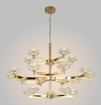 Цена на Подвесная люстра Crystal Lux REBECA SP5+10+5 GOLD