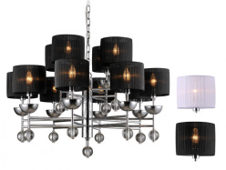 Фото Подвесная люстра Newport 32008+4/C без абажуров