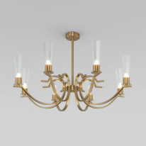 Цена на Люстра на штанге Eurosvet 60141/8 латунь