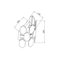 Купить с доставкой по Москве и России Бра Vele Luce VL4153W01