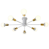 Фото Люстра на штанге Natali Kovaltseva LOFT 75140/8C WHITE GOLD