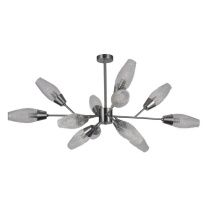 Люстра на штанге Escada 10165/12PL Nickel Фото Люстра на штанге Escada 10165/12PL Nickel