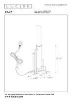 Купить с доставкой по Москве и России Настольная лампа LUCIDE 08526/01/30