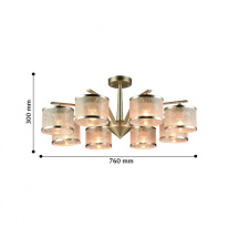 Купить с доставкой по Москве и России Люстра на штанге F-Promo 2488-8P