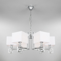 Фото Подвесная люстра Eurosvet 60115/6 хром