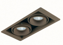 Купить Встраиваемый светильник Donolux DL18615/02WW-SQ Champagne/Black