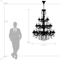 Купить с доставкой по Москве и России Подвесная люстра Lightstar 738302