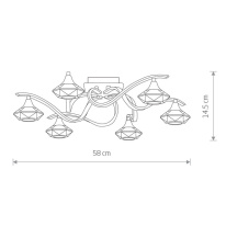 Купить Накладная люстра Nowodvorski 4653
