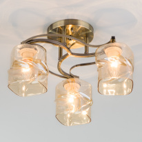 Цена на Люстра на штанге Eurosvet 30158/3 античная бронза