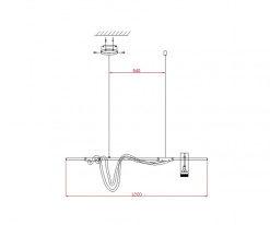 Купить Люстра на штанге Kink Light 08039-120A,19