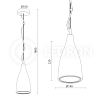 Купить Подвесной светильник LeDron 2549B