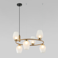 Фото Подвесная люстра Eurosvet 30183/6 латунь