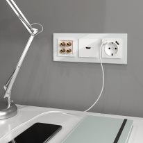 Купить Розетка Werkel W1185001 белый