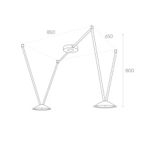 Цена на Трек-система Denkirs DK55SET03-03-BR