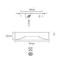 Купить Накладной светильник Sonex 7704/40L