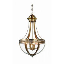 Фото Подвесная люстра DeLight Collection KM0287P-6 antique brass