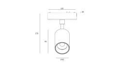 Купить Светильник на шине SWG pro SL-SLIM-SPWH-20-CCT