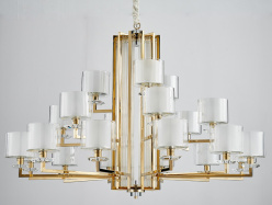 Фото Подвесная люстра Newport 4412+6+3/C gold